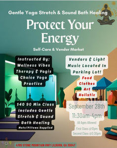 Yin Yoga Soundbath Combo & Vendor Event